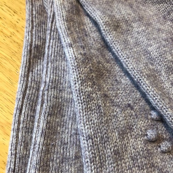 Womens Splendid Lavender Cotton Wool Cashmere Blend Popcorn Sleeve Sweater S * - Picture 8 of 9